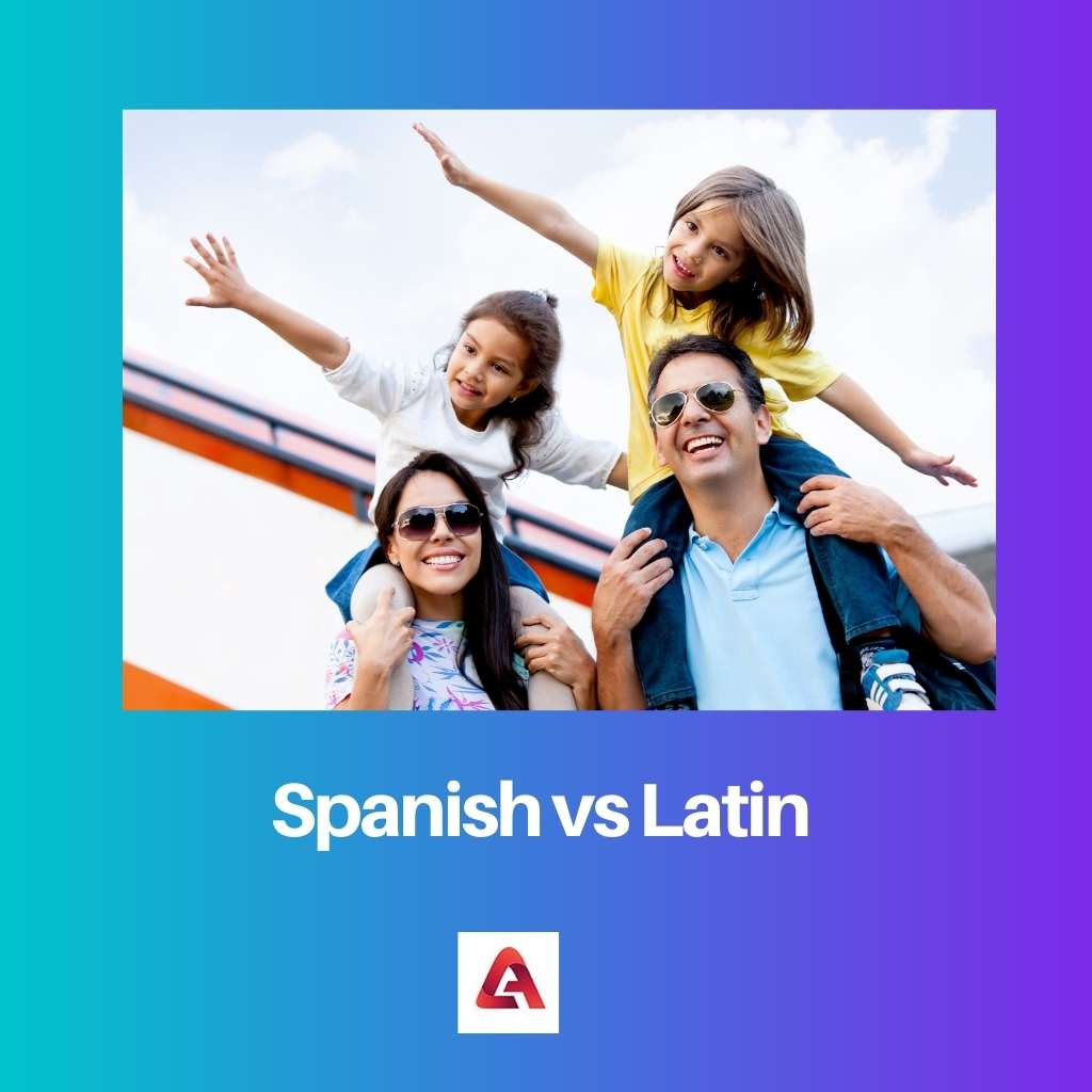 الاسبانية مقابل اللاتينية