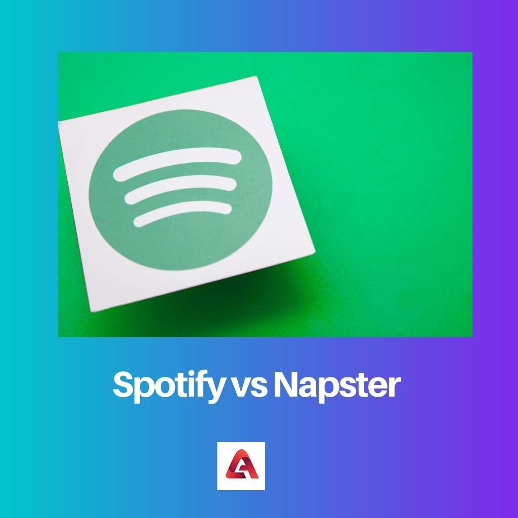 Spotify versus Napster