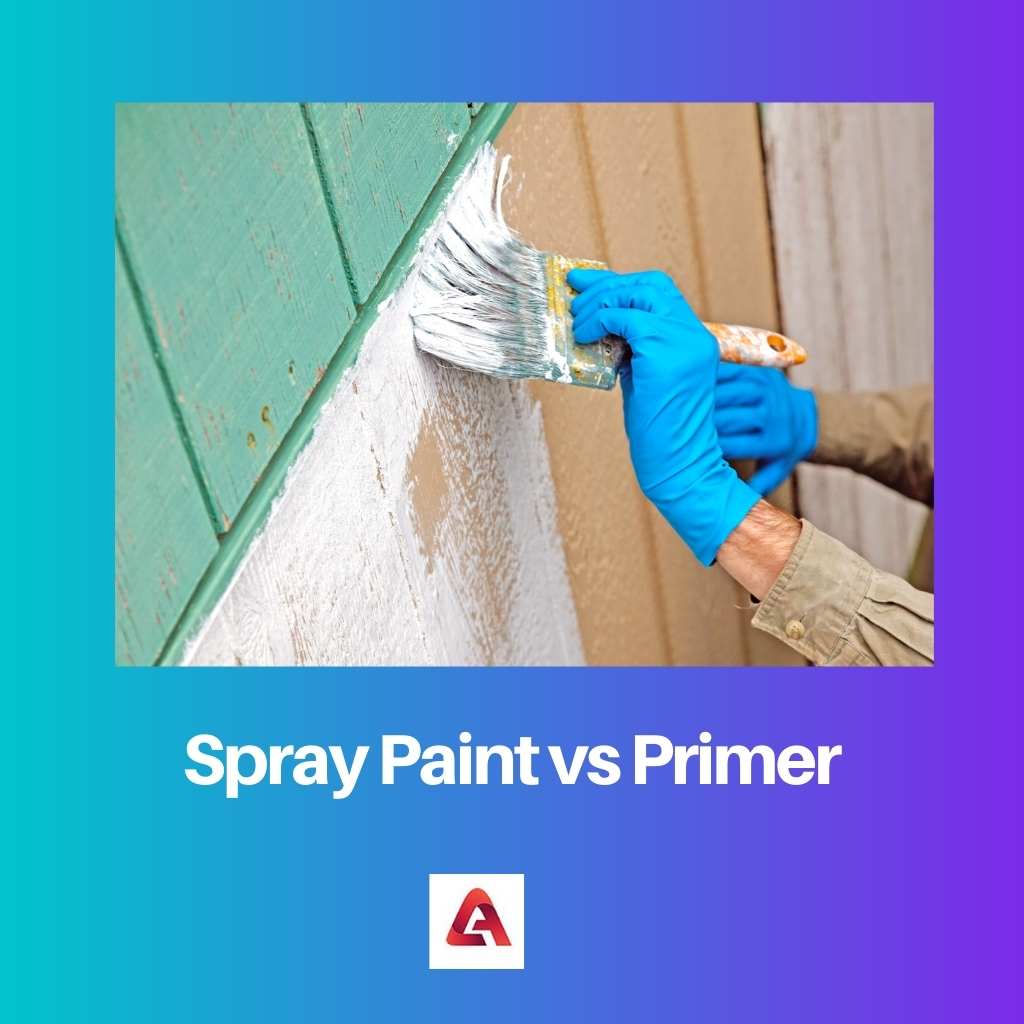 Spray Paint vs Primer