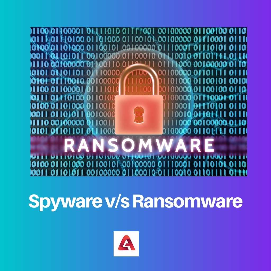 Spyware vs Ransomware