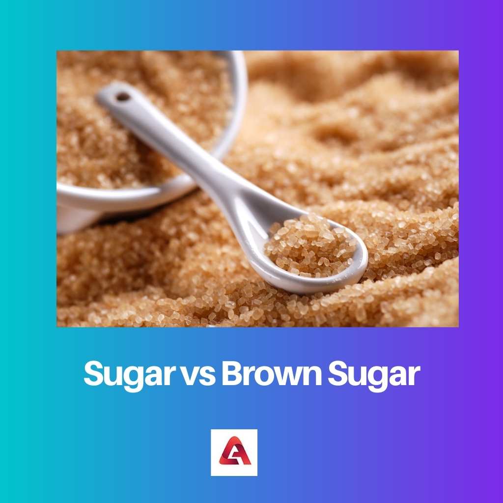 Sugar vs Brown Sugar