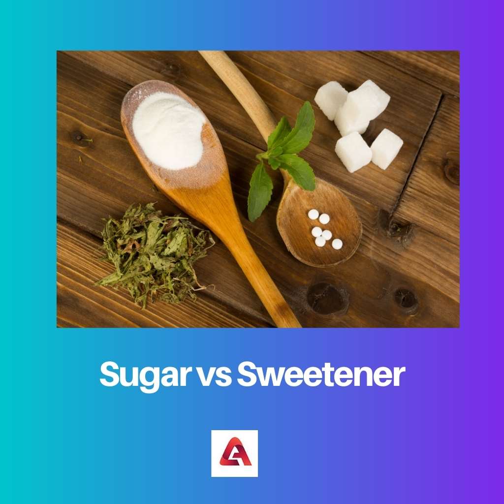 Suiker versus zoetstof