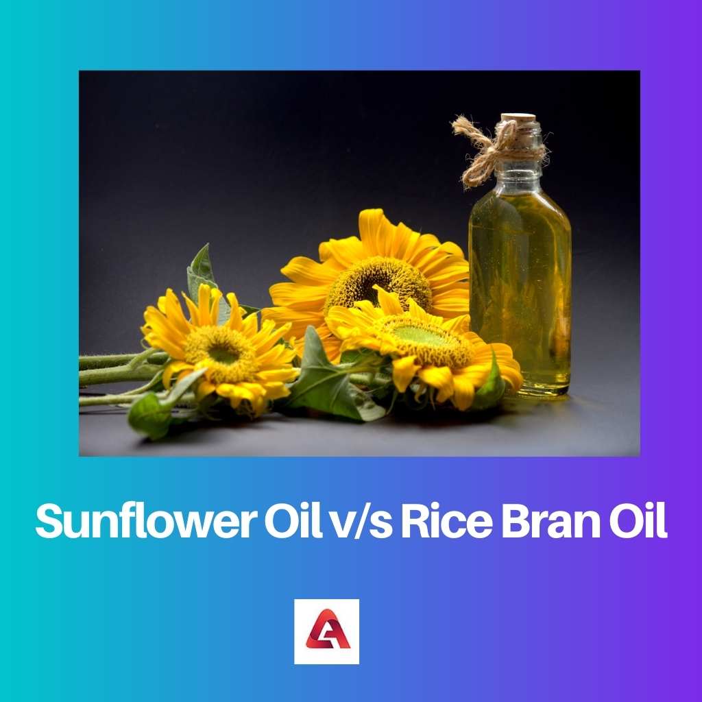 Sonnenblumenöl vs. Reiskleieöl