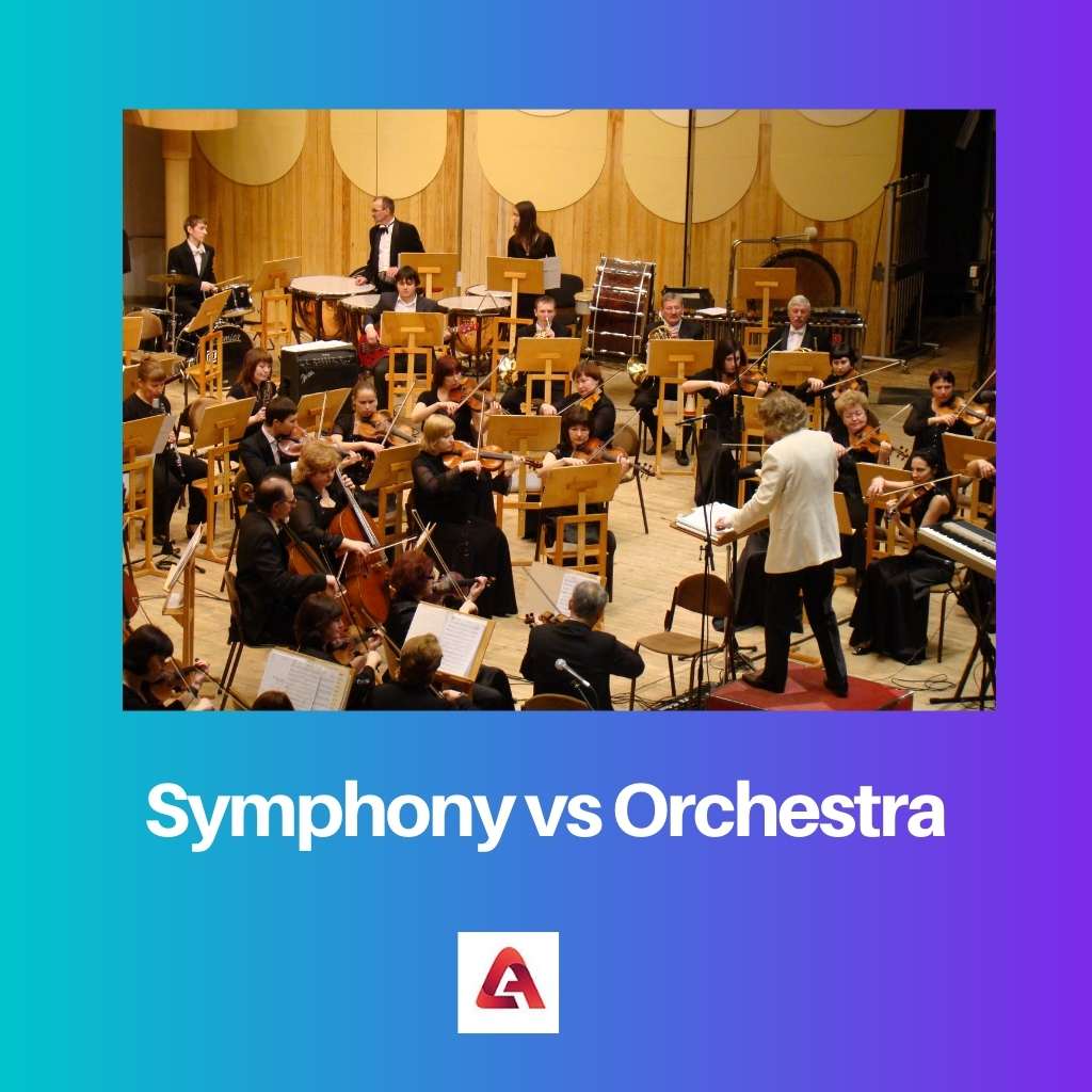 交響曲 vs オーケストラ