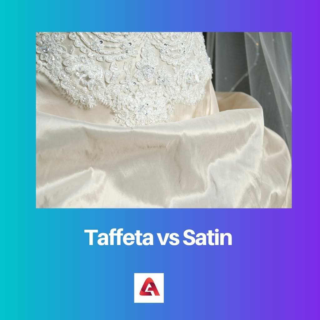 Taffeta vs Satin: What is the Difference Between Taffeta and Satin
