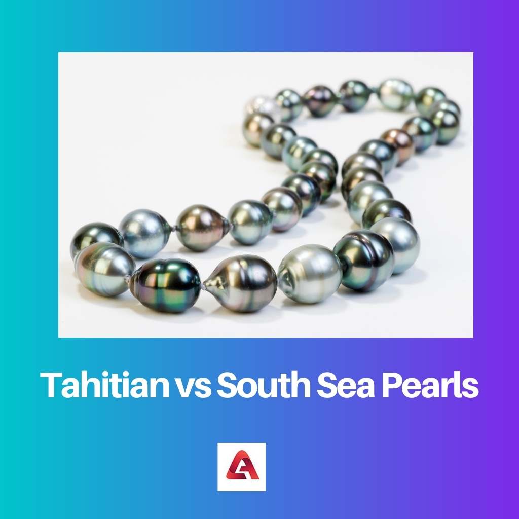 Tahitian проти South Sea Pearls