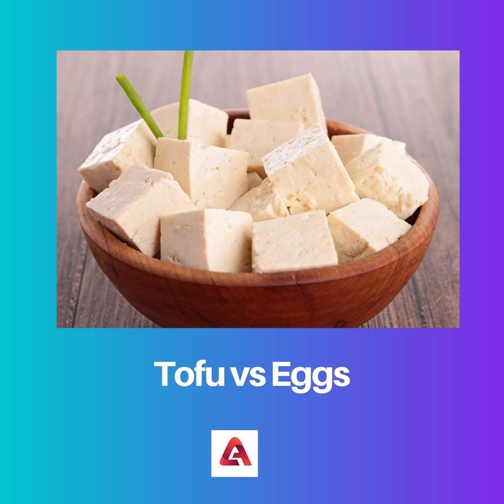 टोफू बनाम अंडे
