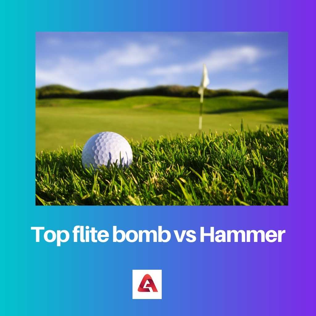 Bom terbang atas vs Hammer