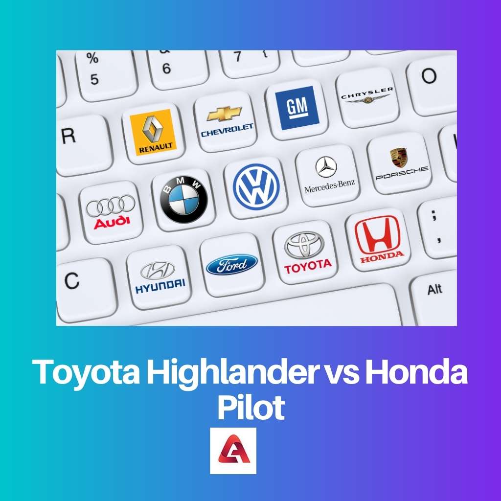 Toyota Highlander vs Honda Pilot