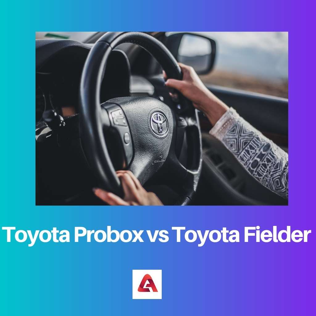 Toyota Probox contro Toyota Fielder