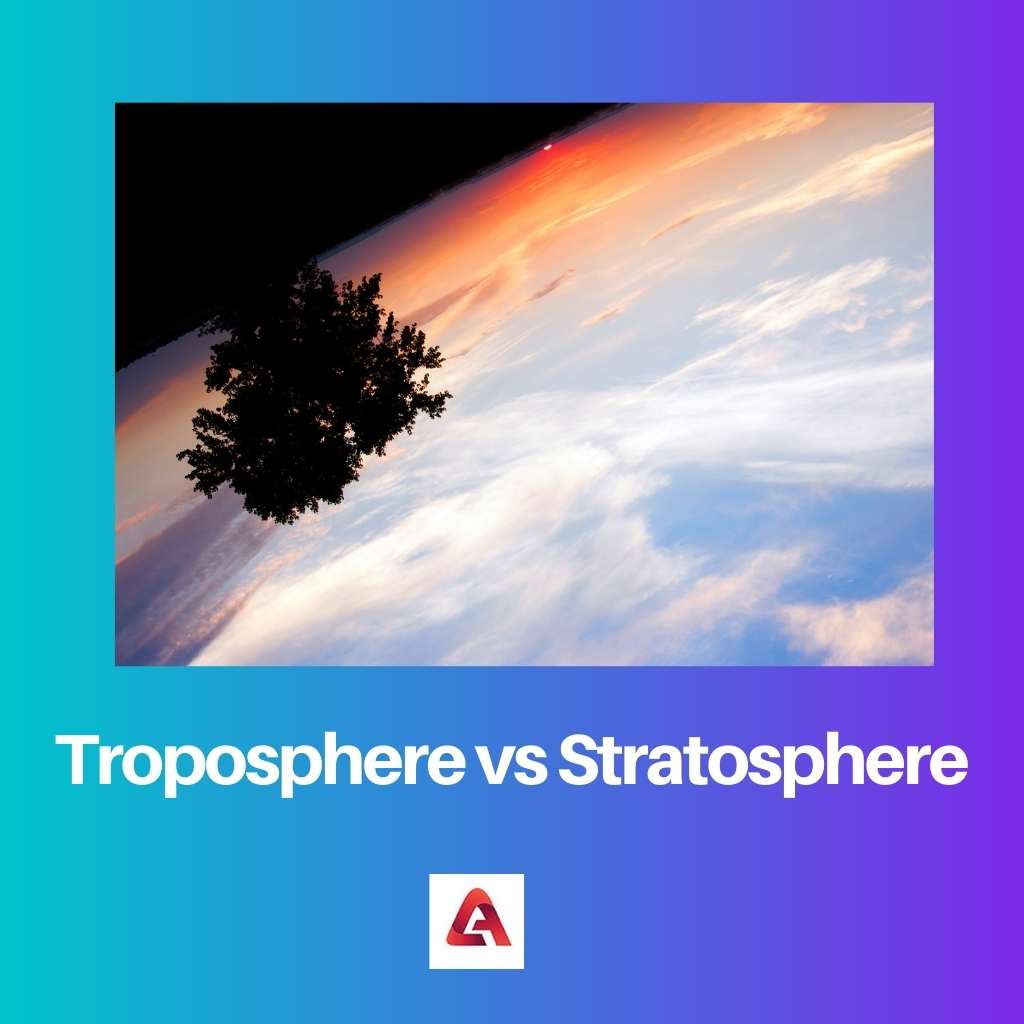 Troposphère vs stratosphère