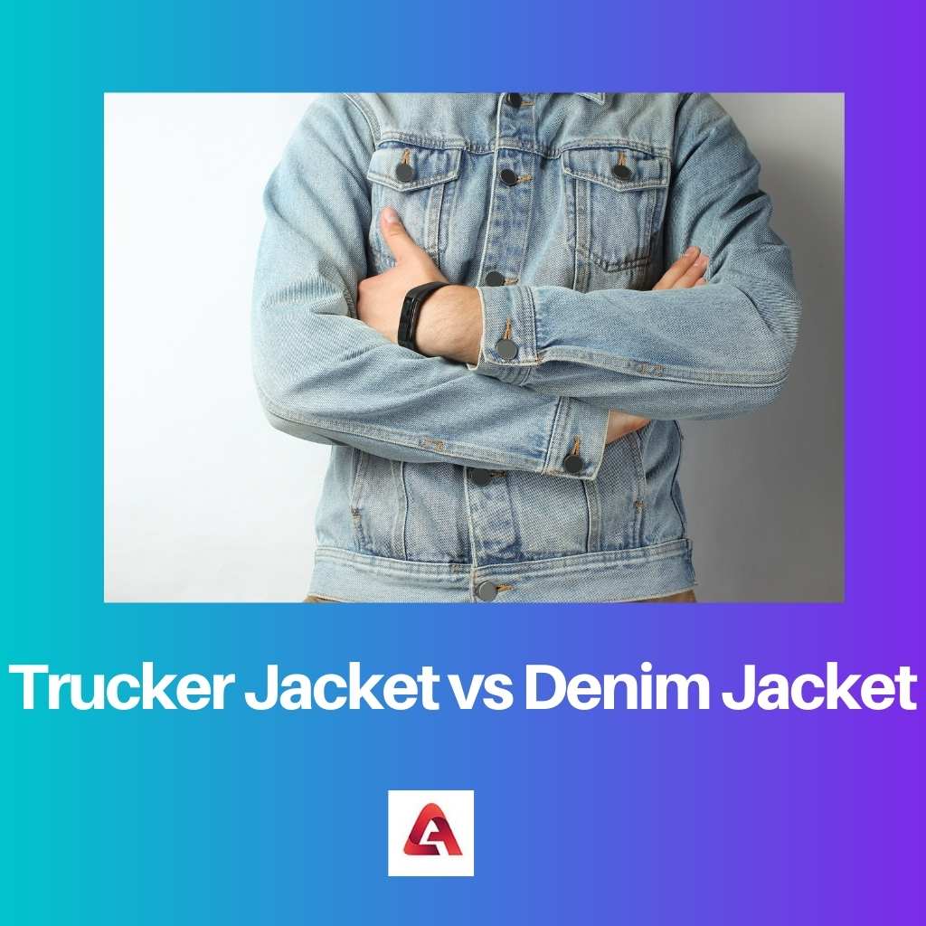 Giacca da camionista contro giacca di jeans