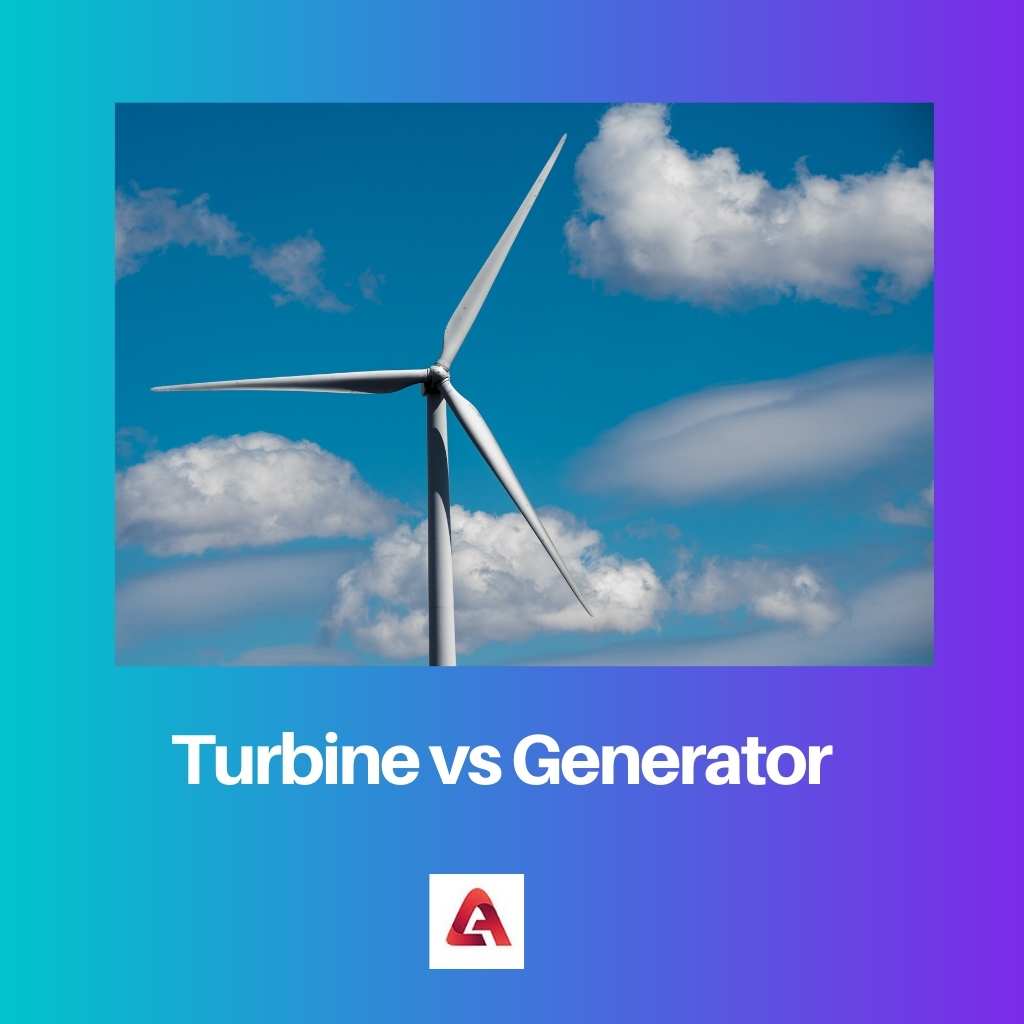 Turbine vs Generator