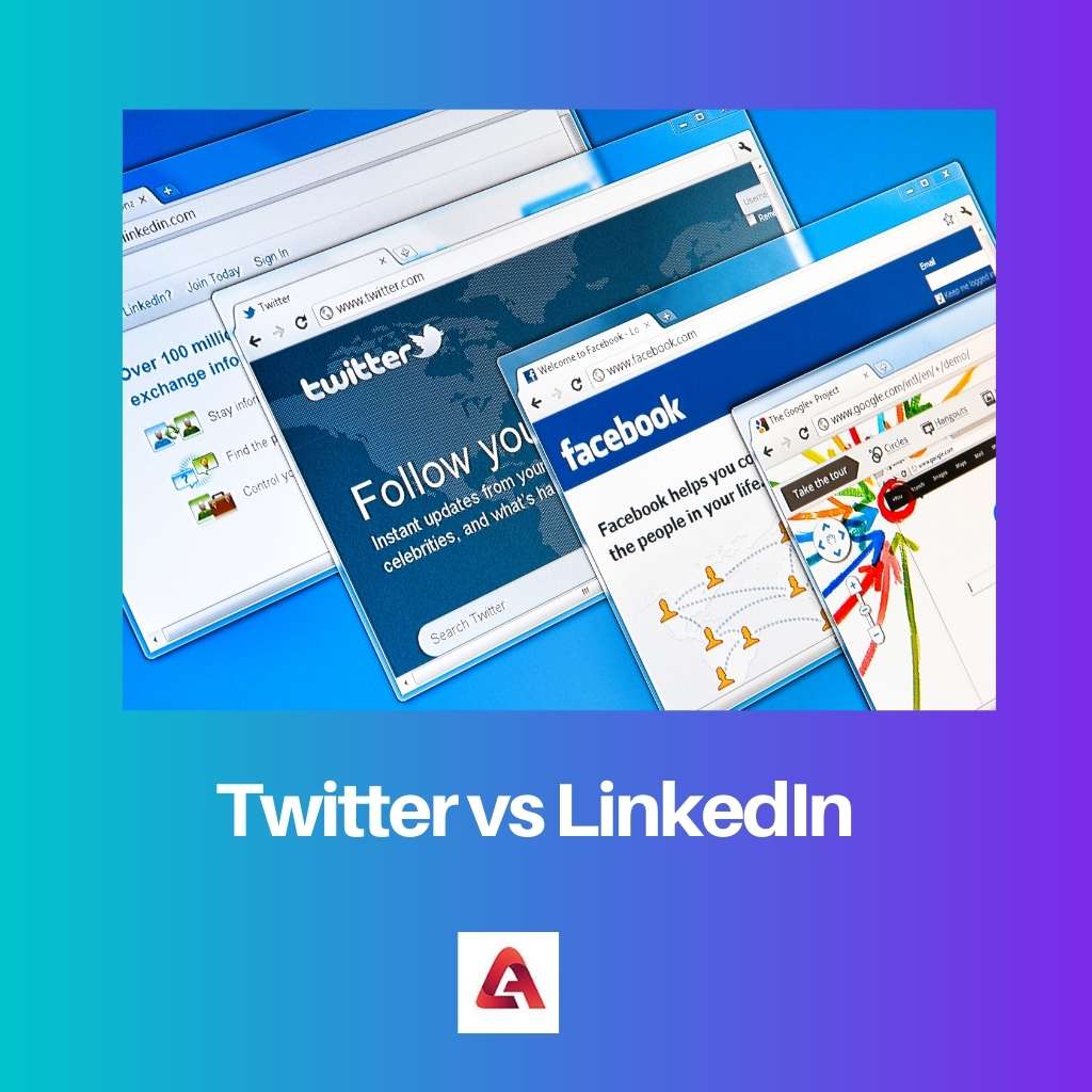 Twitter vs LinkedIn