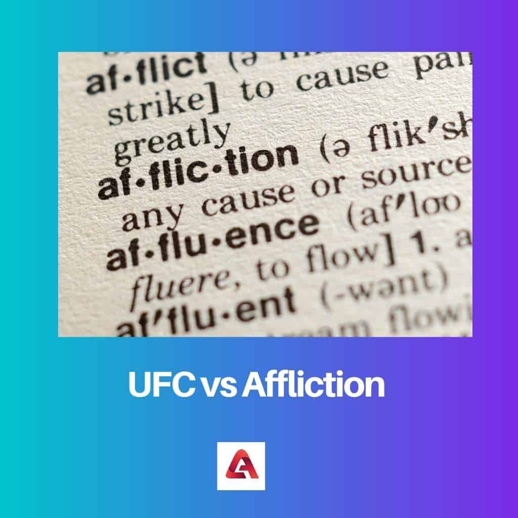 UFC contre Affliction