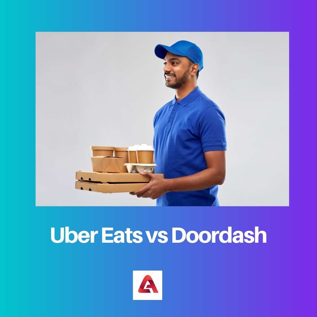 Uber Eats gegen Doordash