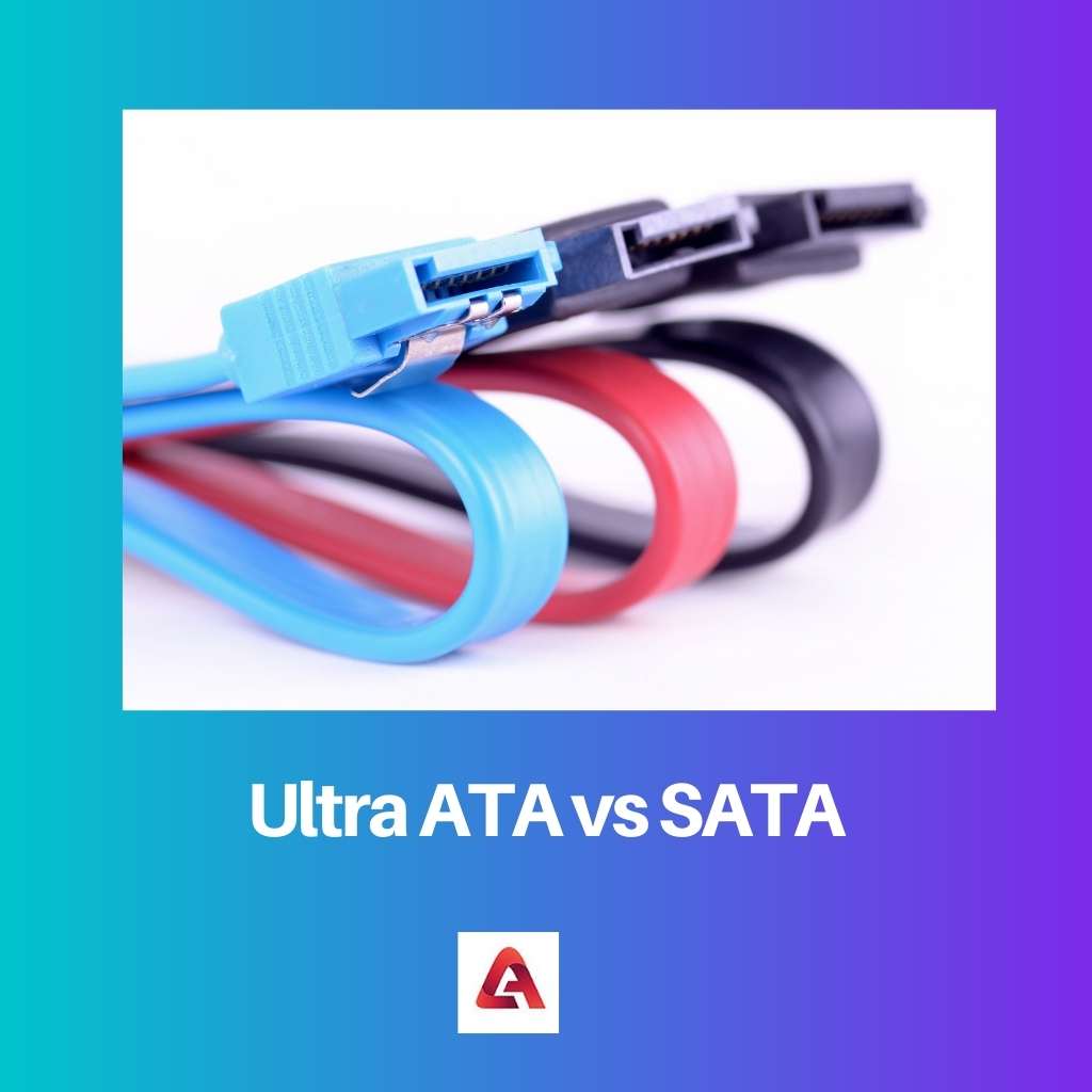 Ultra ATA versus SATA