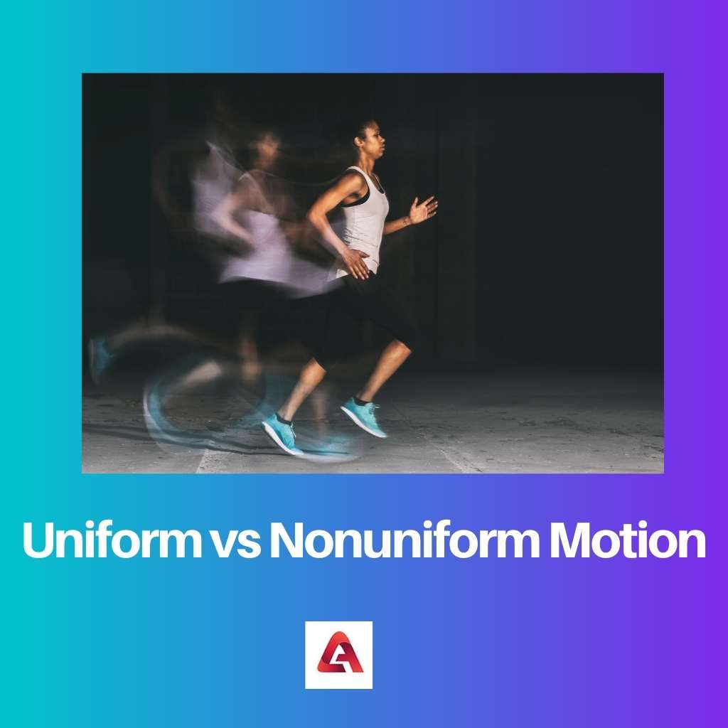 Uniform vs Nonuniform Motion