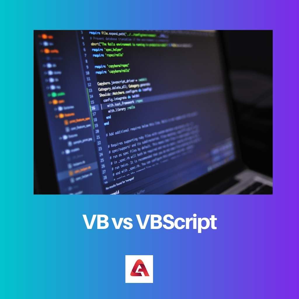 VB vs VBScript