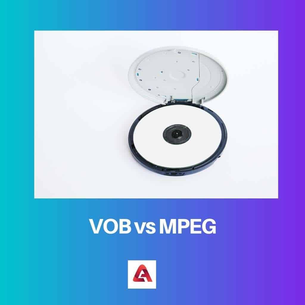 VOB 与 MPEG