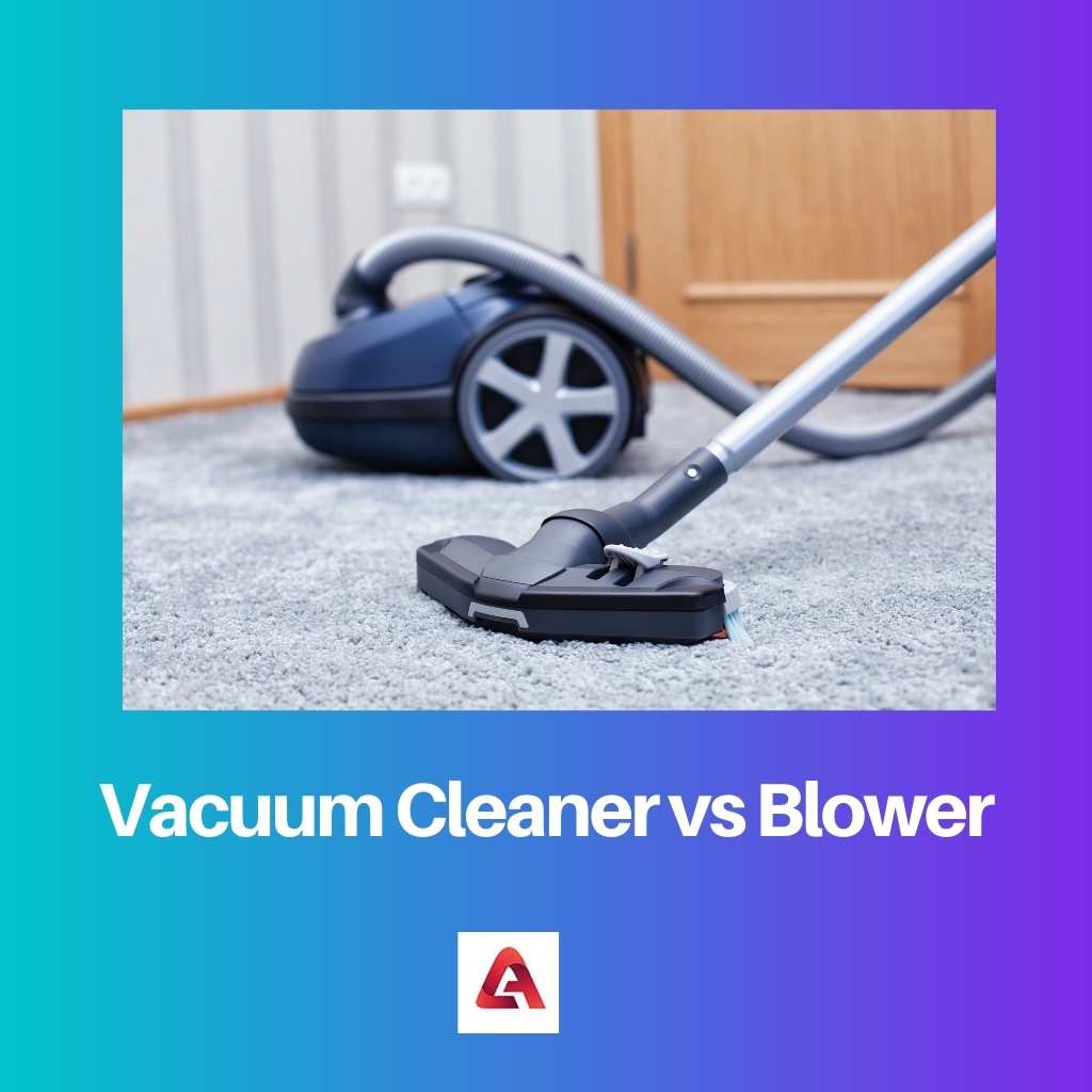 Vacuum Cleaner vs Blower