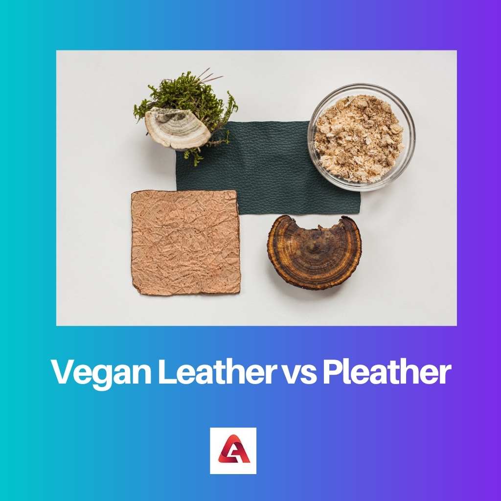 Cuir végétalien vs cuir