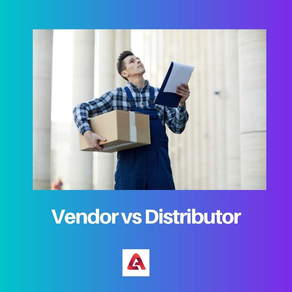 Vendor vs Distributor