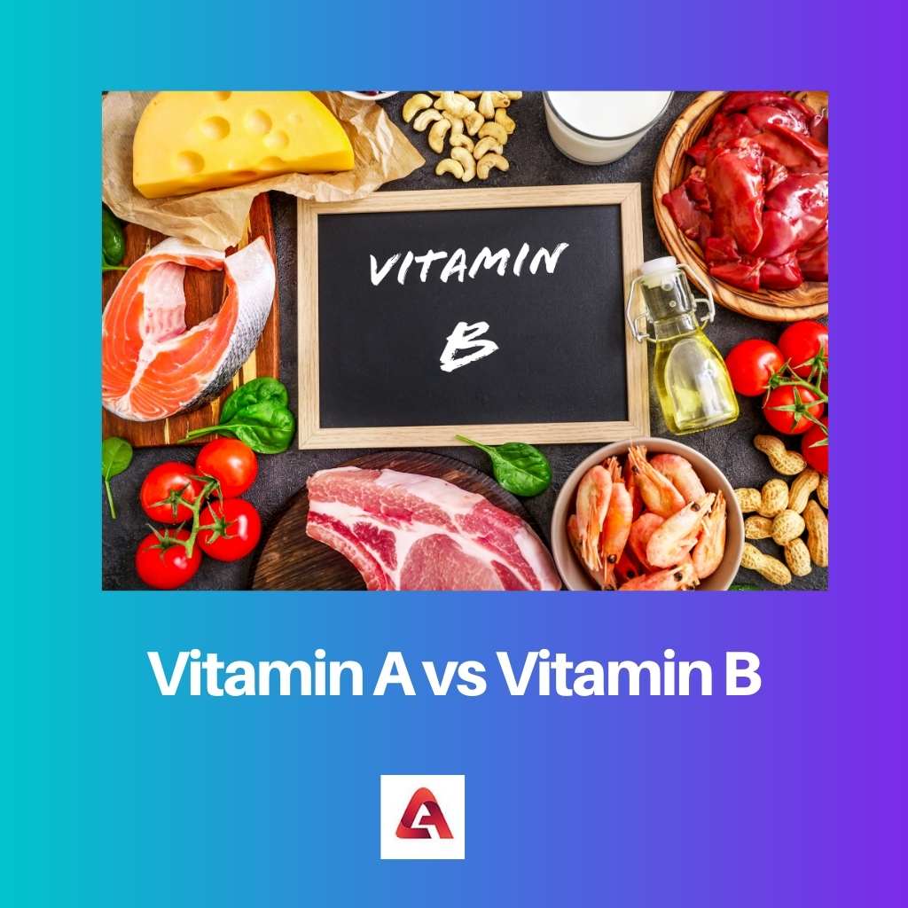A vitamīns pret B vitamīnu