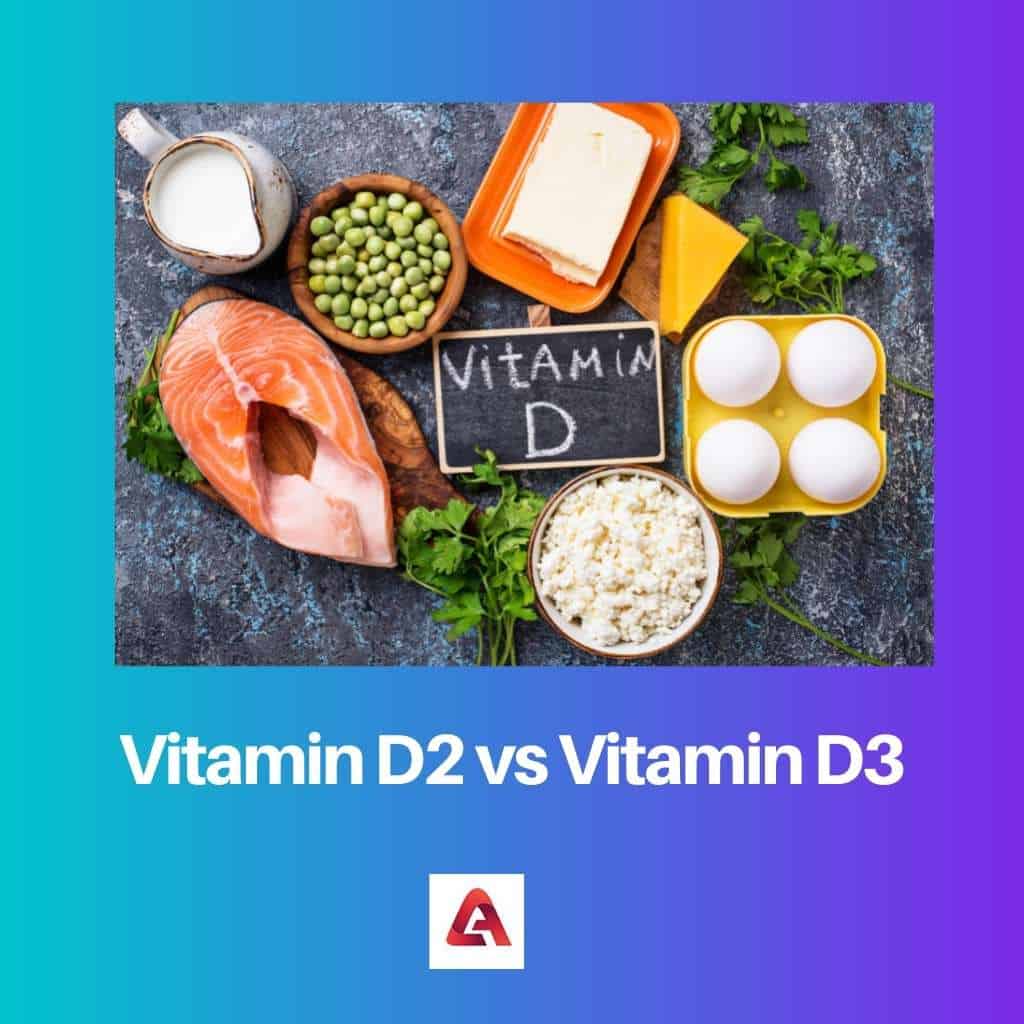 Vitamin D2 so với Vitamin D3