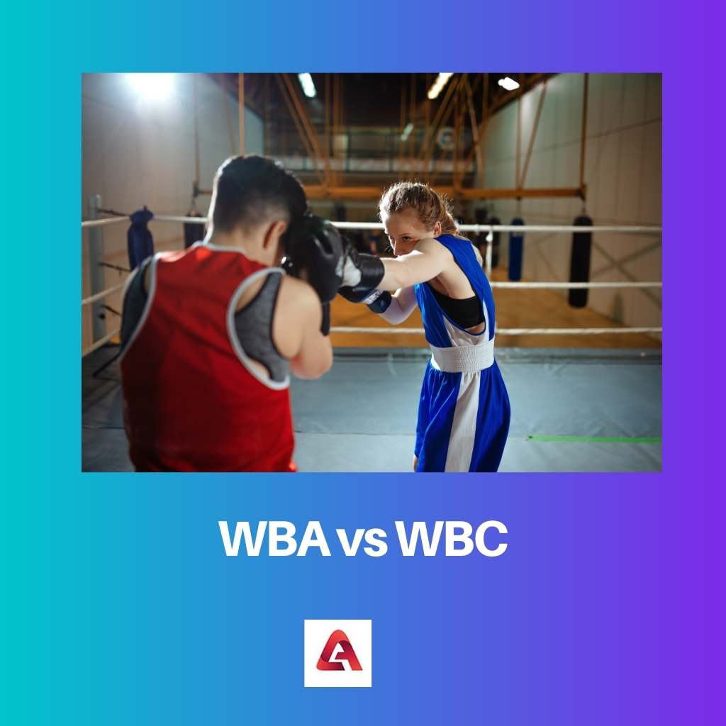 WBA vs WBC