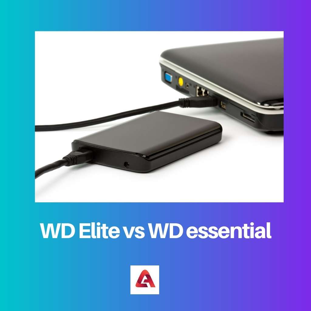 WD Elite vs WD zásadní