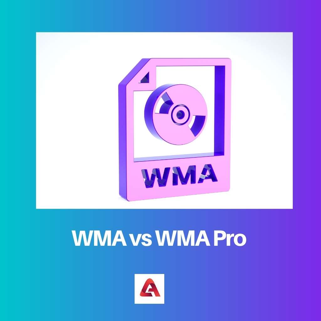 WMA vs WMA Pro