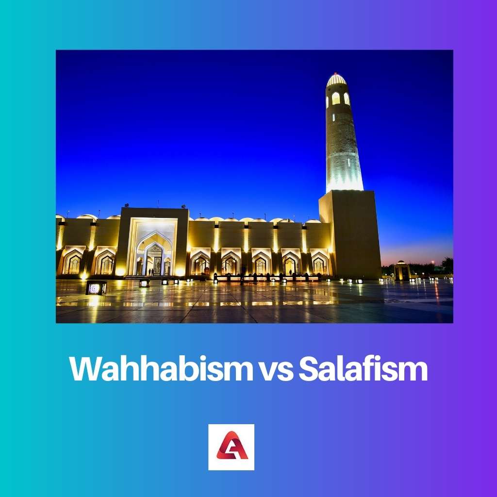 Wahhabisme vs salafisme