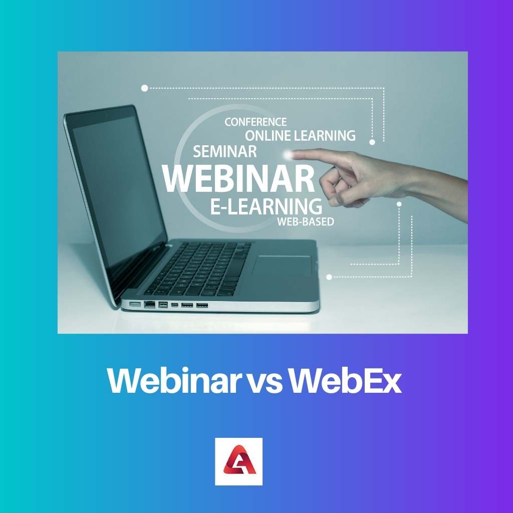 Webinar vs. WebEx