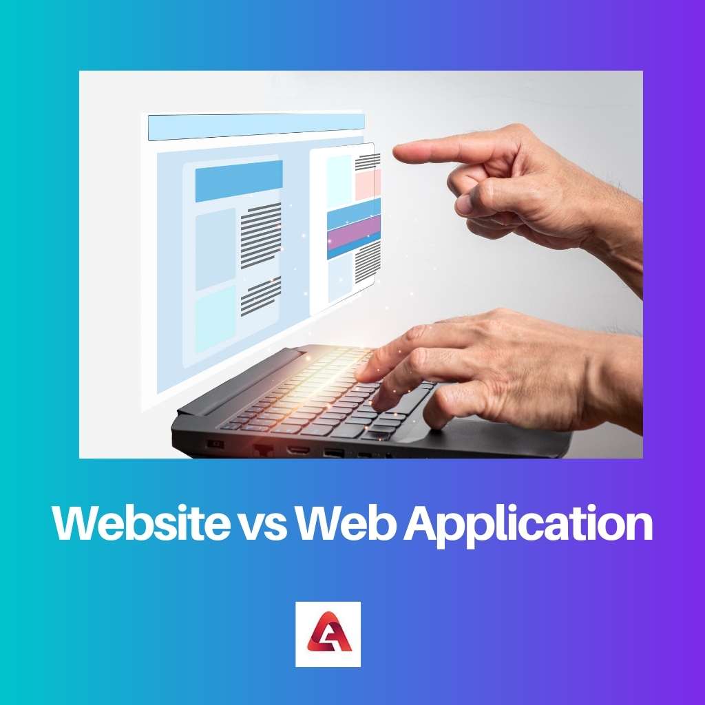 Situs web vs Aplikasi Web