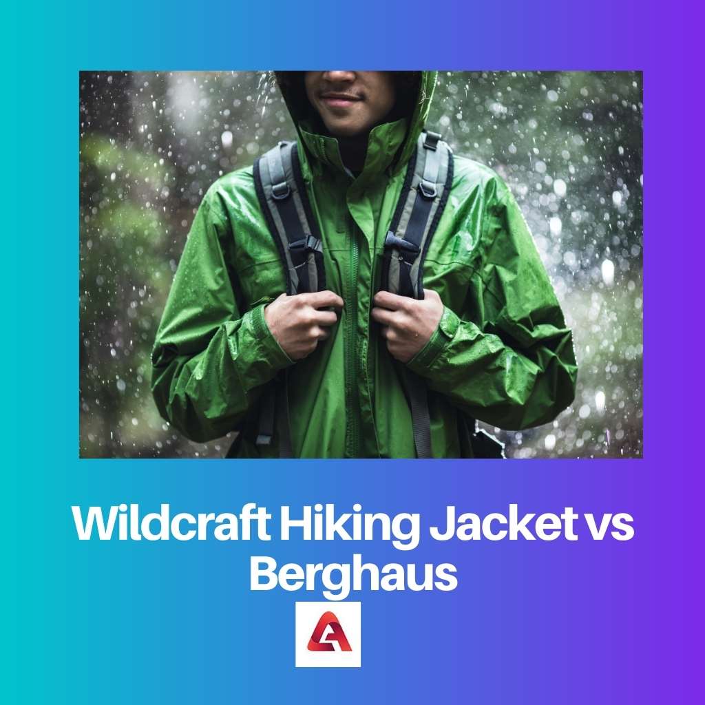 Куртка для походов Wildcraft vs Berghaus