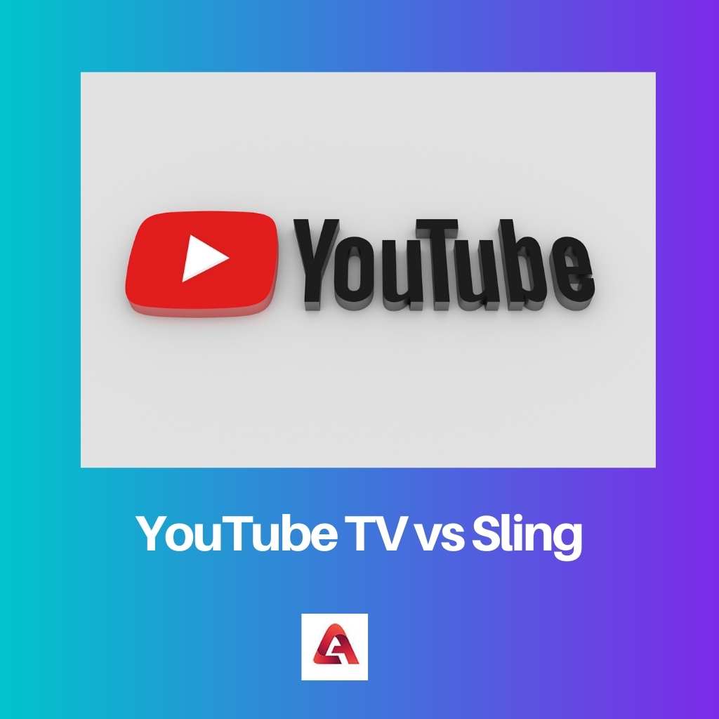 YouTube TV と Sling