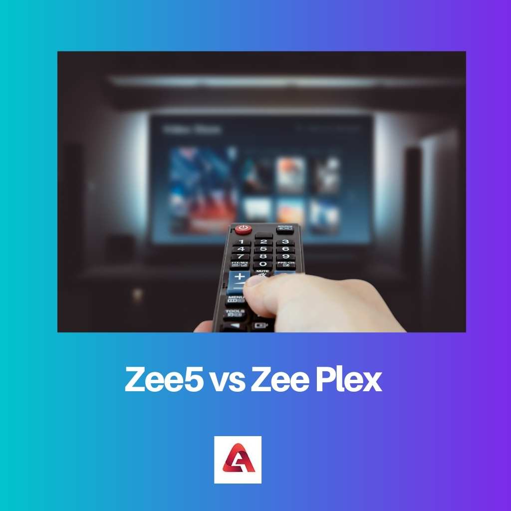 Zee5 contra Zee Plex