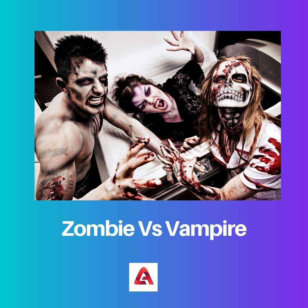 Zombie versus vampier