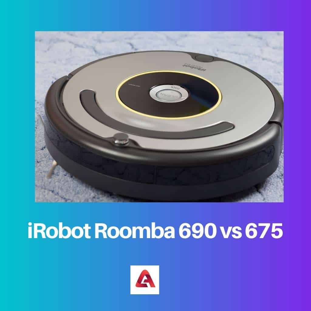 iRobot Roomba 690 vs 675: differenza e confronto