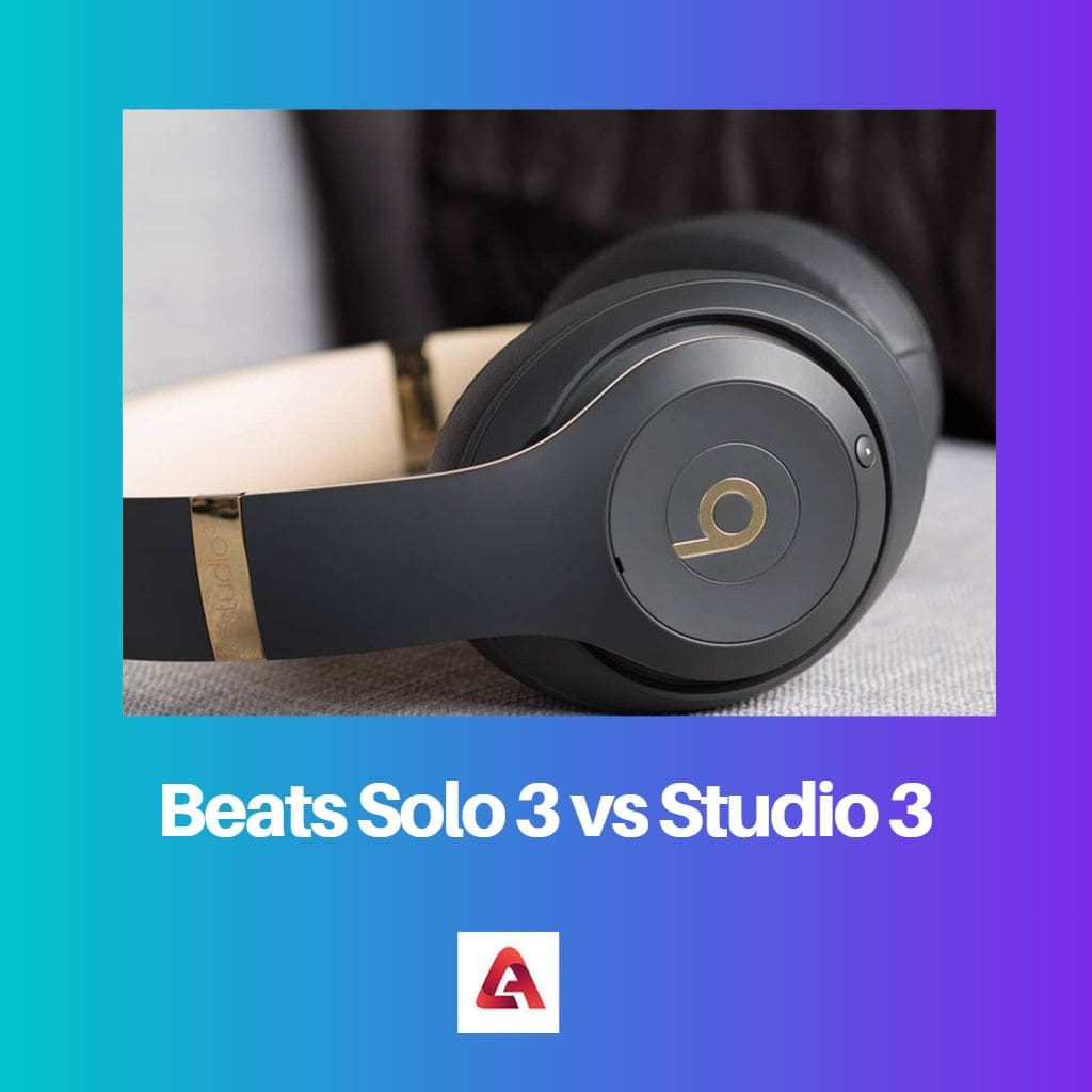 Beats Solo 3 対 Studio 3