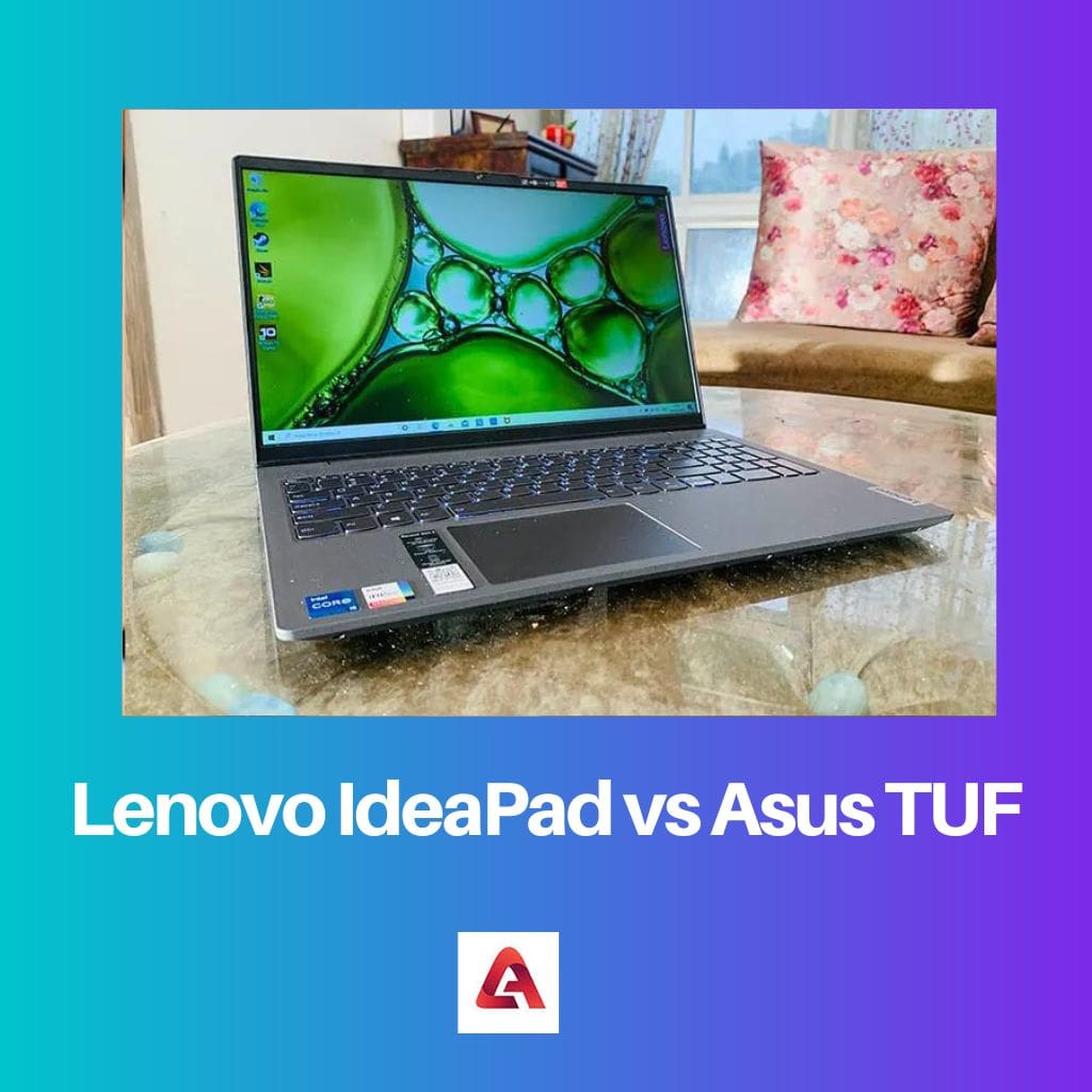 Lenovo IdeaPad vs Asus TUF