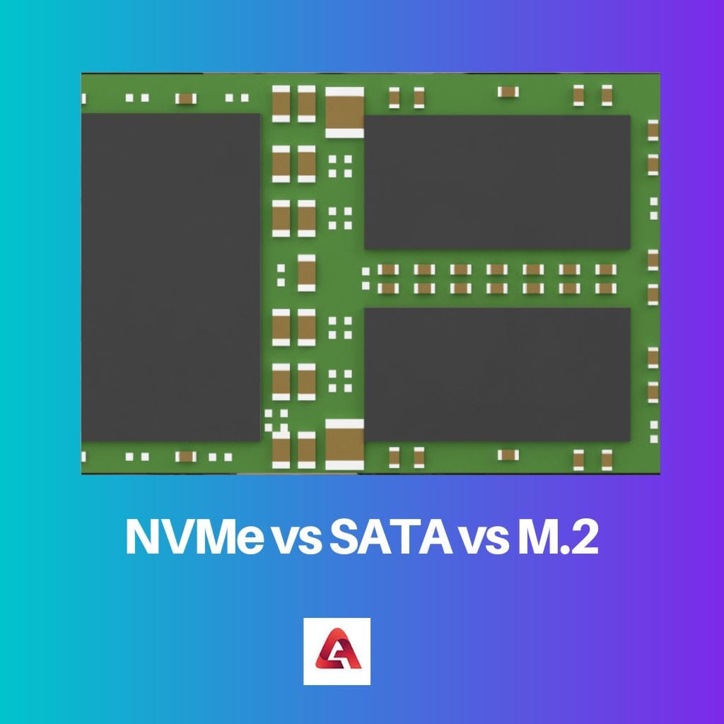 NVMe vs SATA vs M.2