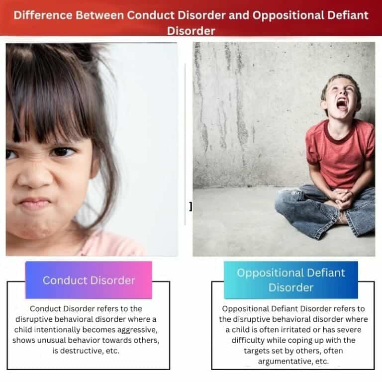 Conduct Vs Oppositional Defiant Disorder: Difference And Comparison