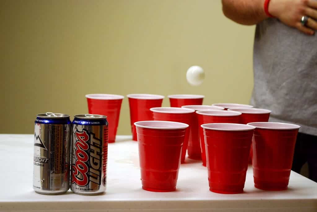 beer pong