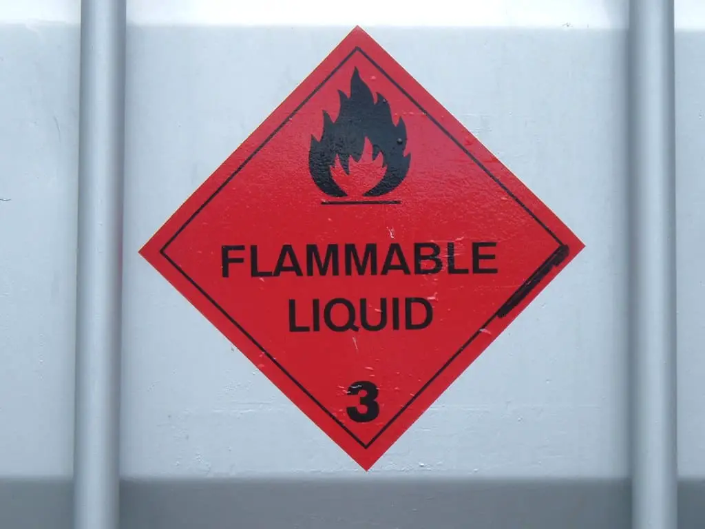 flammable