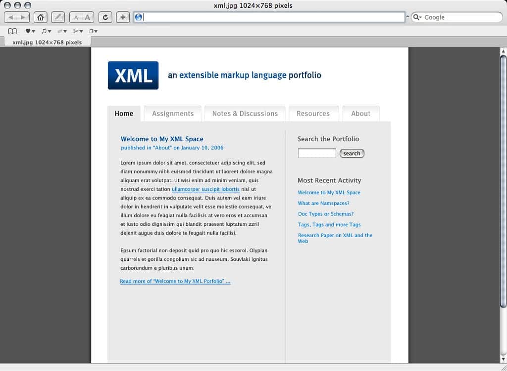 Jpg в xml. Portfolio.XML. XML paper Specification.