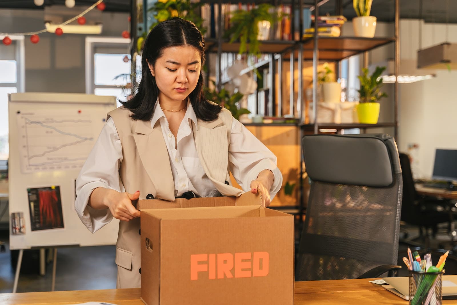 being fired