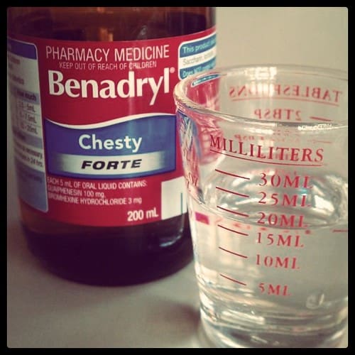 benadryl syrup
