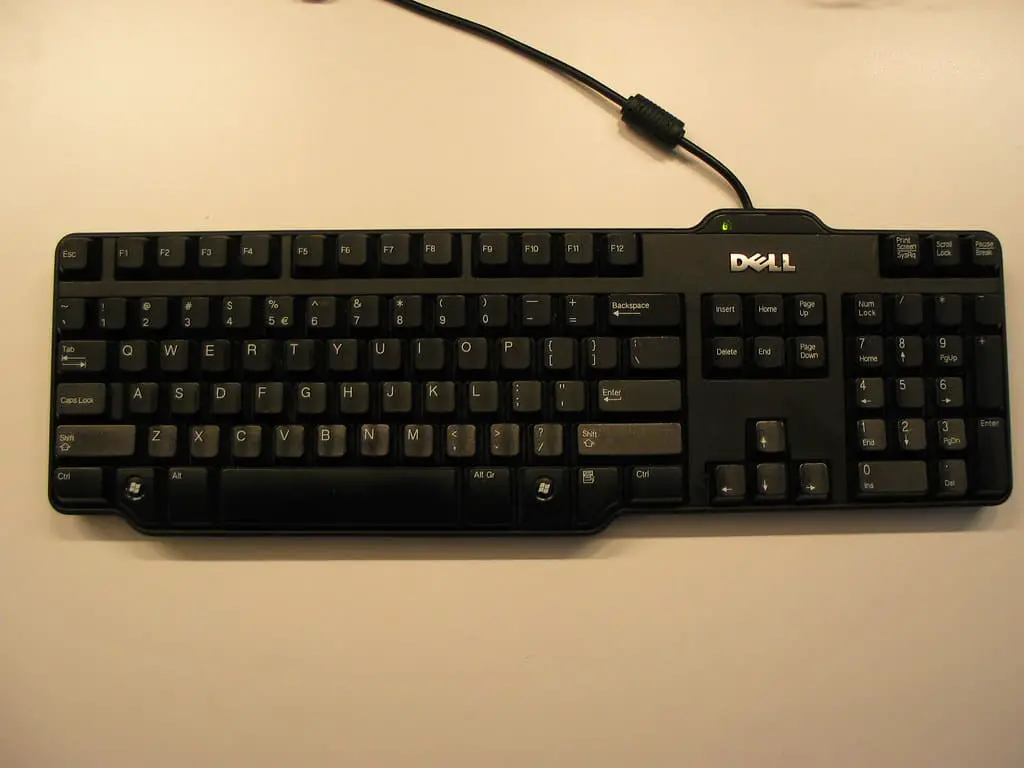clavier Dell 1